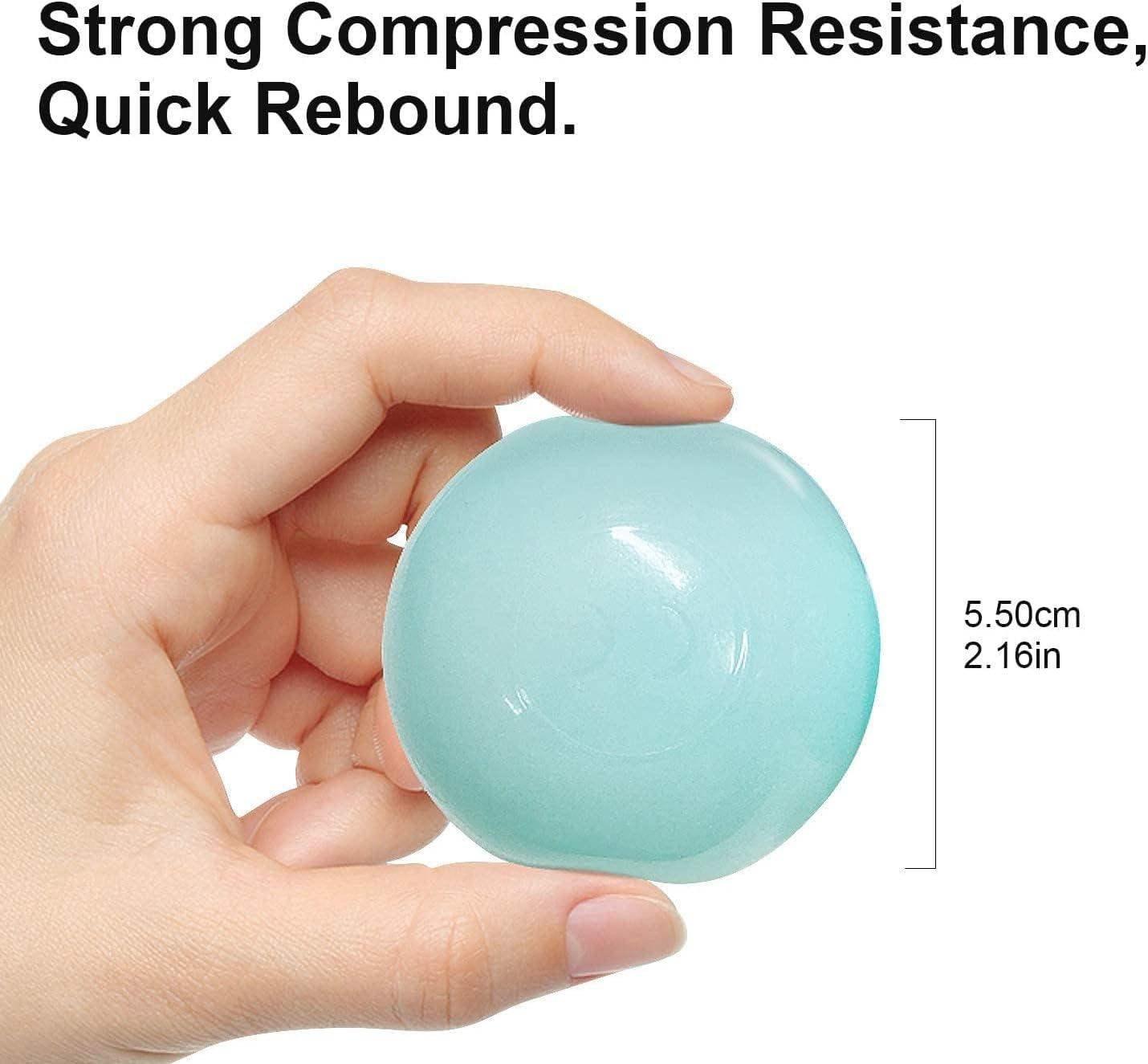 TRENDBOX 100 Ball - 5 Macaron Colors Pit Balls Non-Toxic Free BPA Soft Plastic Balls for Ball Pit Play Tent Baby Playhouse Pool Birthday Party Decoration