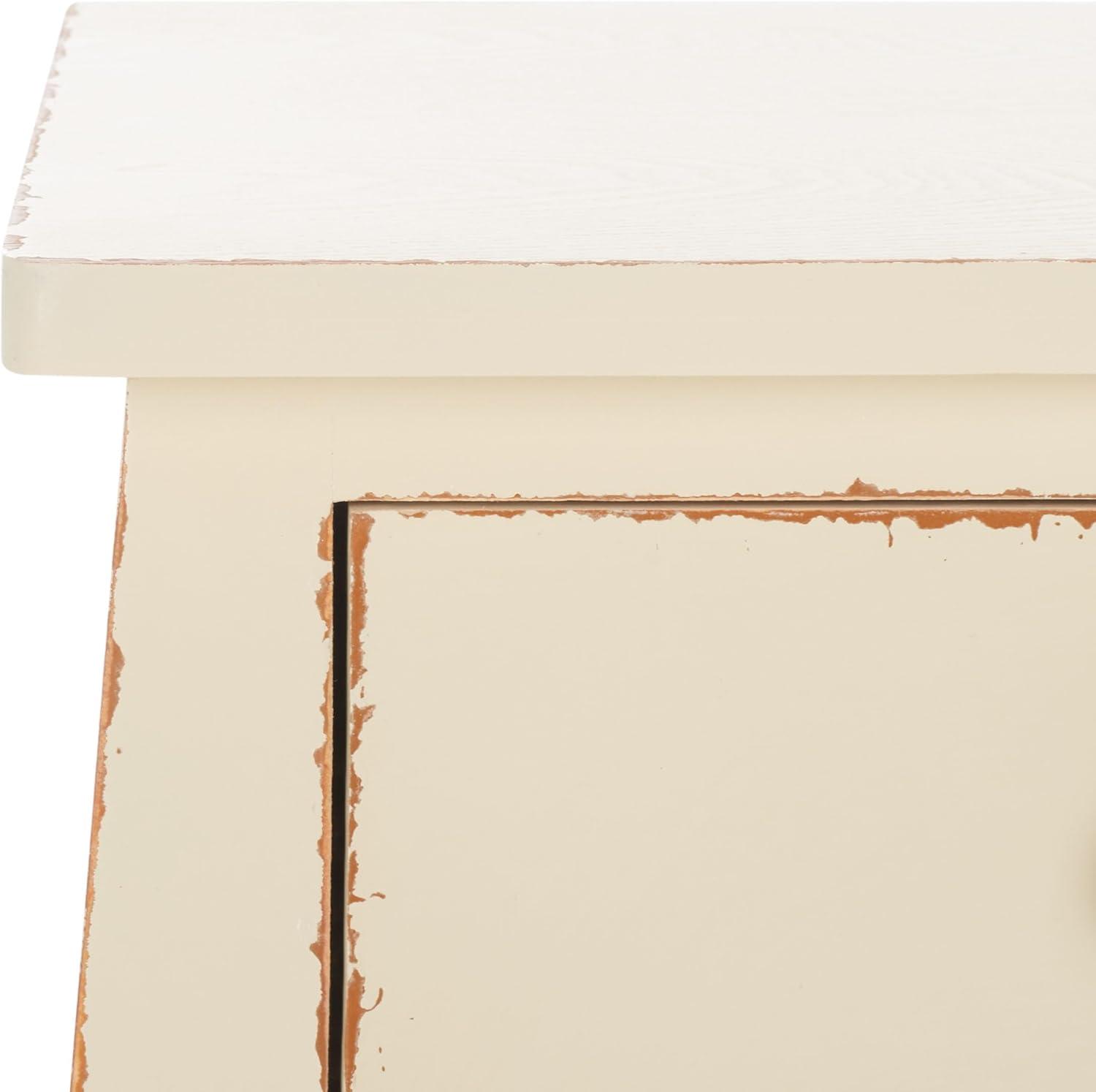 Thelma End Table - Vintage Cream - Safavieh