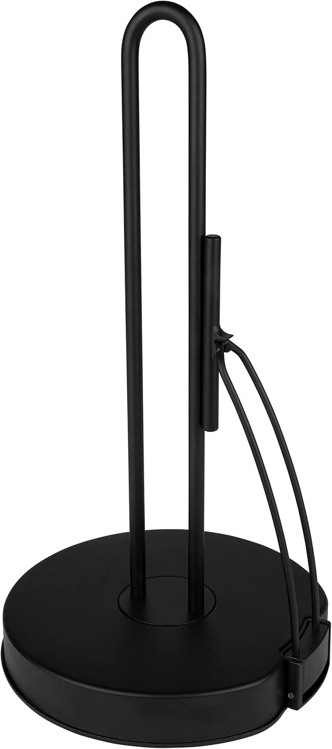 Spectrum Diversified Euro Tension Paper Towel Holder Black