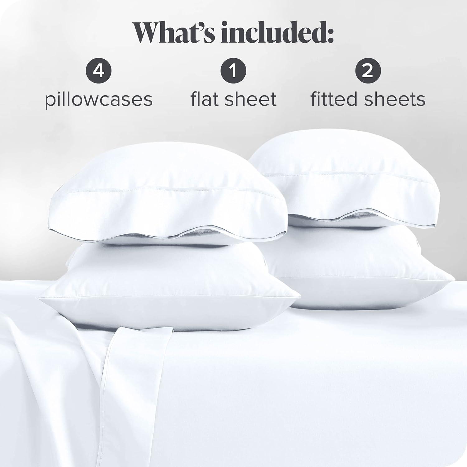 6pc Microfiber Sheet Set with Extra Pillowcases by Bare Home