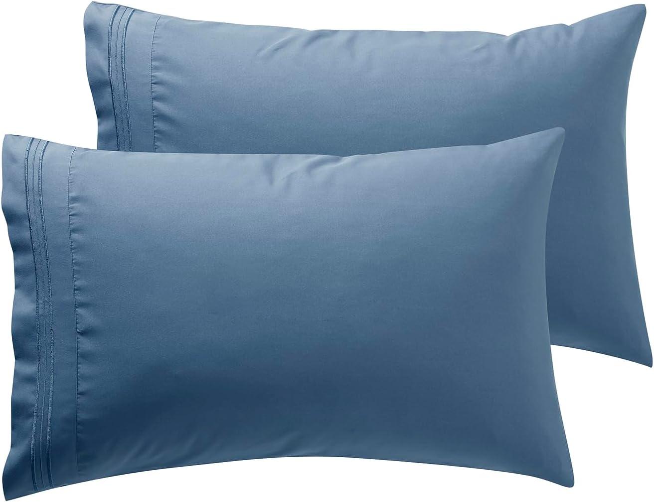 Bare Home Microfiber Pillowcase Set Envelope Closure