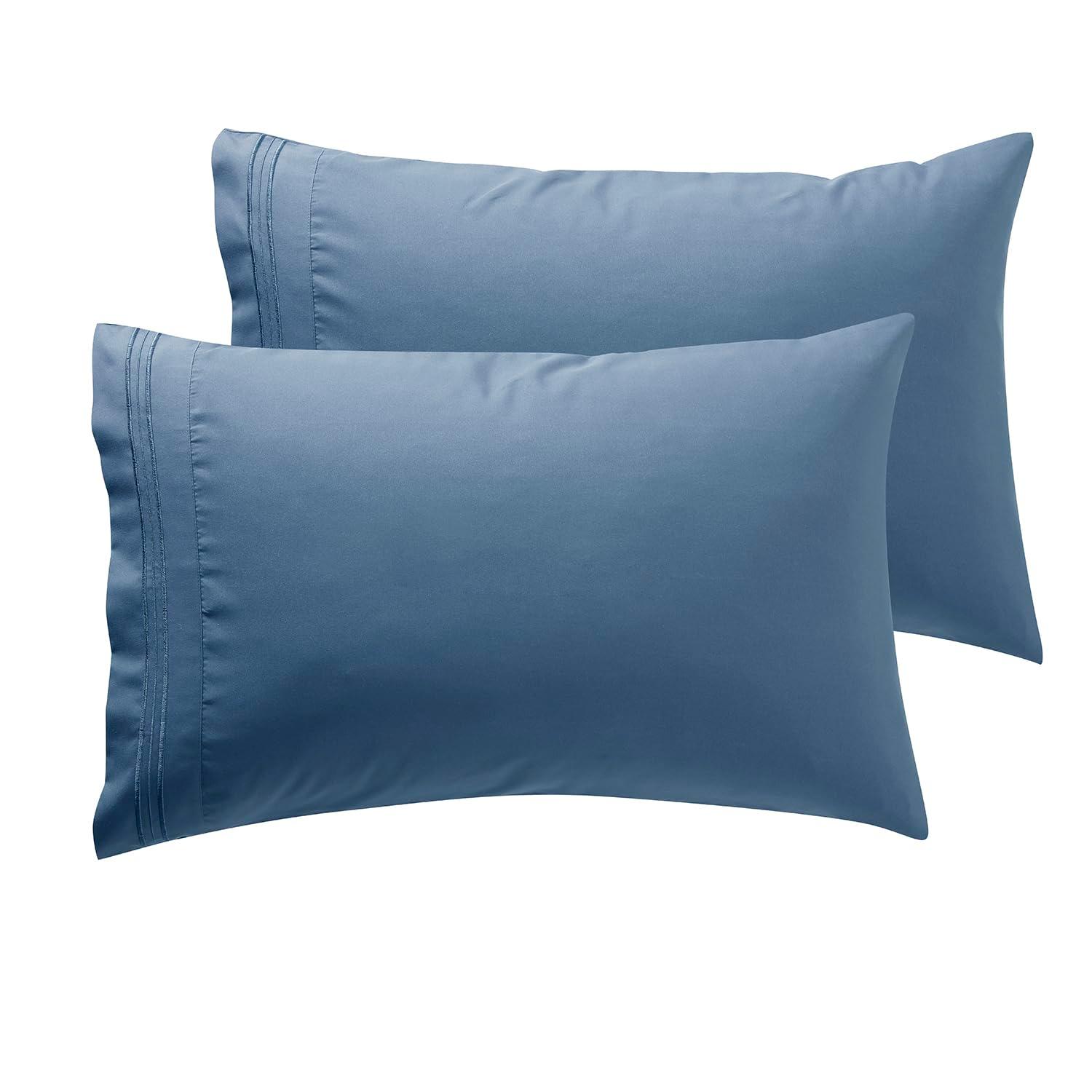 Bare Home Microfiber Pillowcase Set Envelope Closure