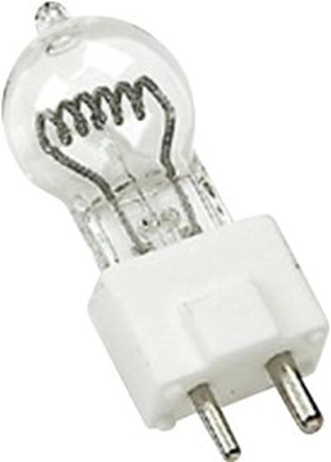 Clear 600W Halogen Bi-Pin Stage and Studio Bulb