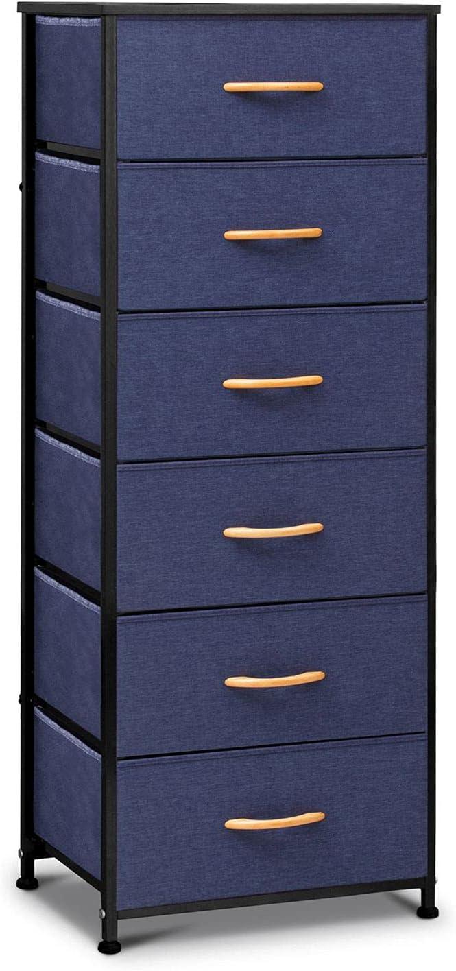 Pellebant Brown 6 Drawers Vertical Dresser Storage Tower Chest