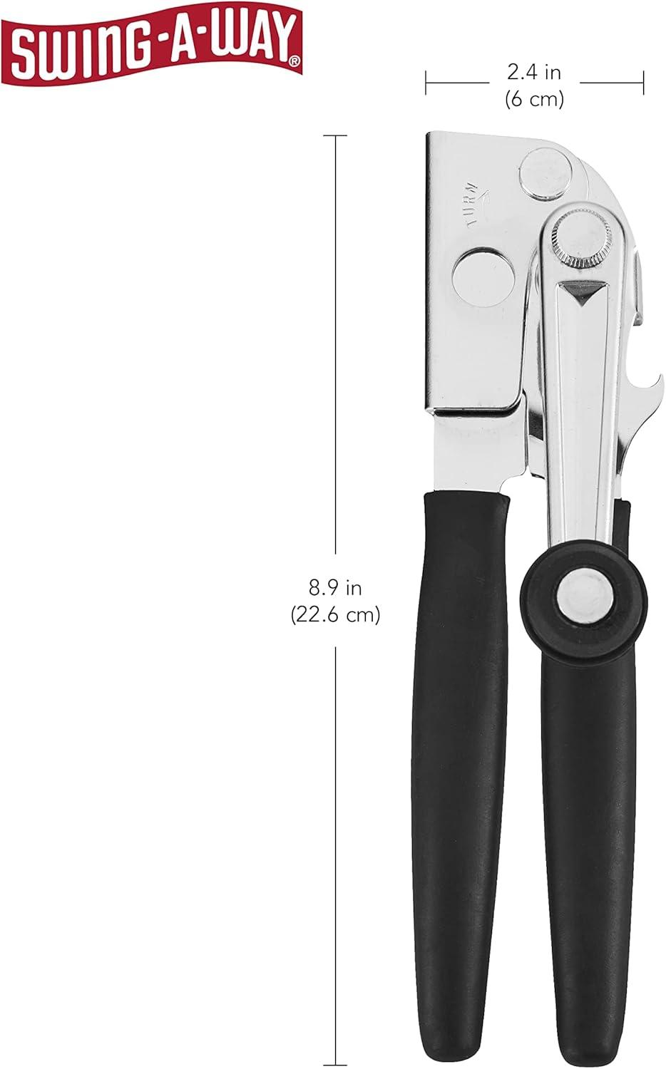 Swing-A-Way Stainless Steel Manual Can Opener