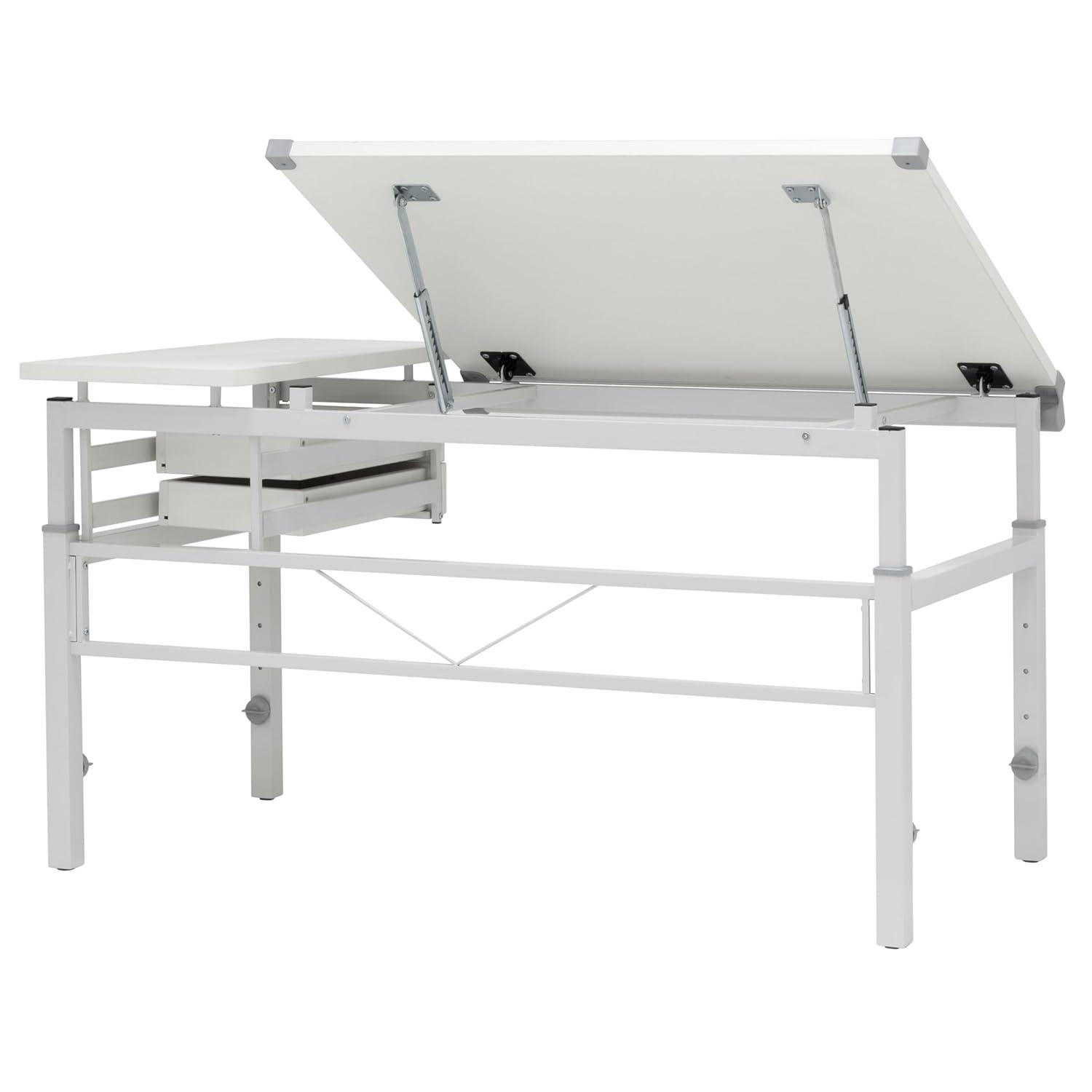 Inbox Zero Cowie Height Adjustable Drafting Table