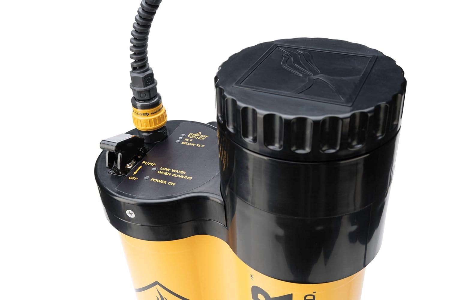 Geyser System Portable Camping Shower & Cleaning Kit for Camping, Backpacking, Overlanding, & Outdoor Recreation