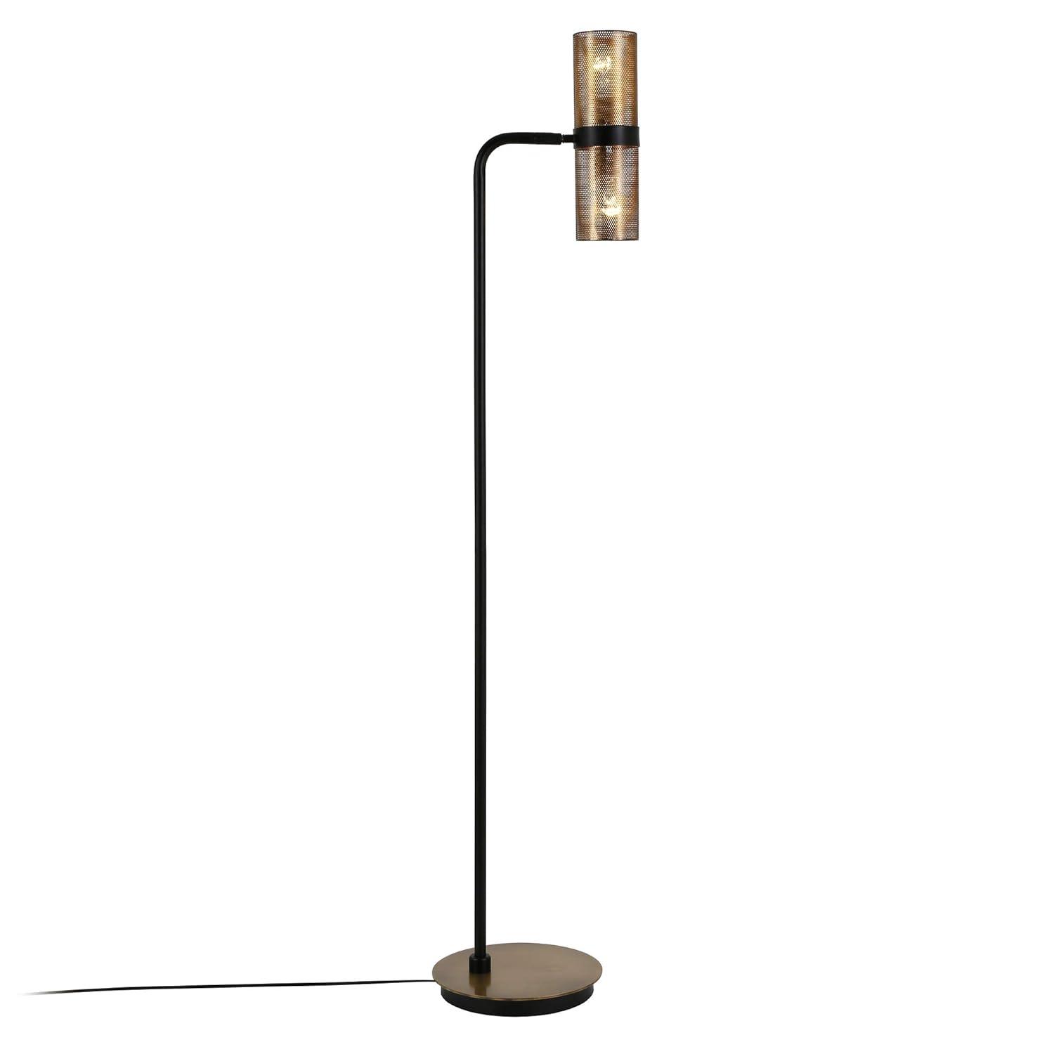 Evelyn&Zoe Industrial Metal Floor Lamp
