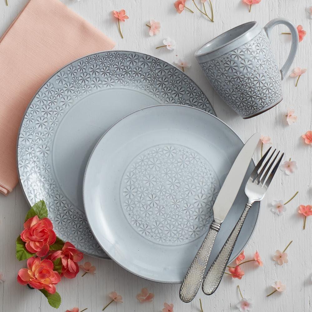 Pfaltzgraff Pfaltzgraff Blossom 16-Piece Stoneware Dinnerware Set, Service for 4