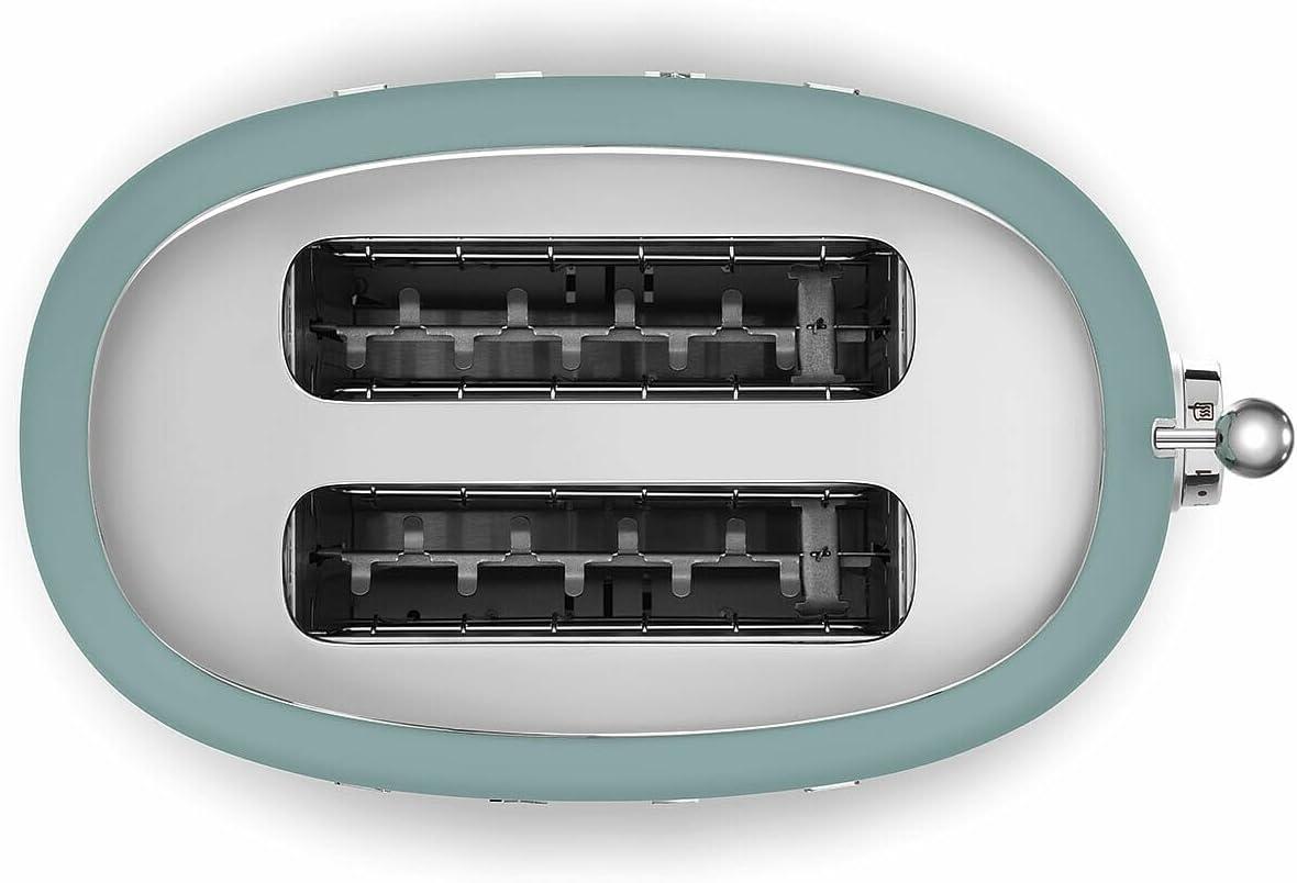 SMEG Matte Jade Green 2-Slice Retro Toaster