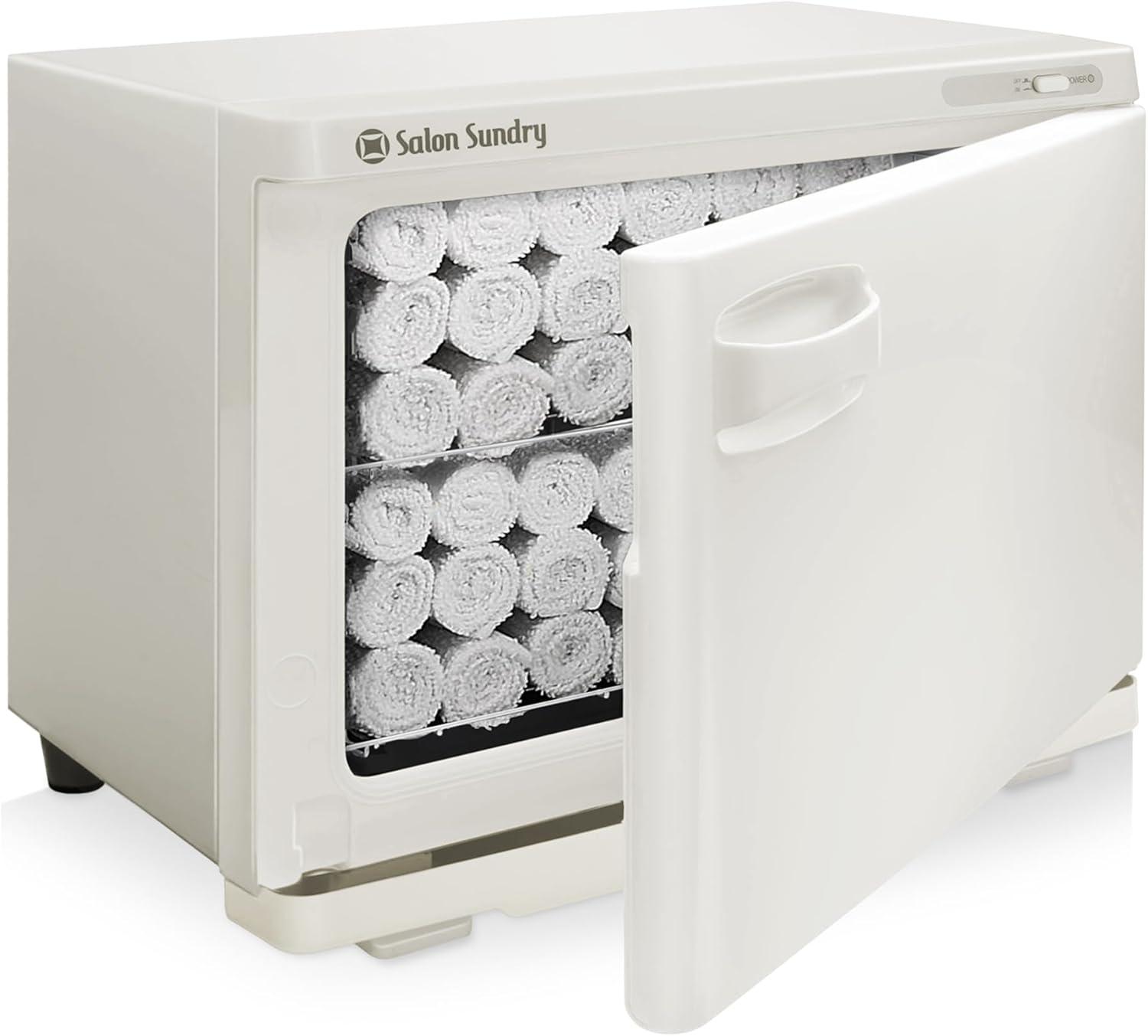 Salon Sundry SPA-CABI-507-WHT 2 in 1 Freestanding Electric Towel  Warmer