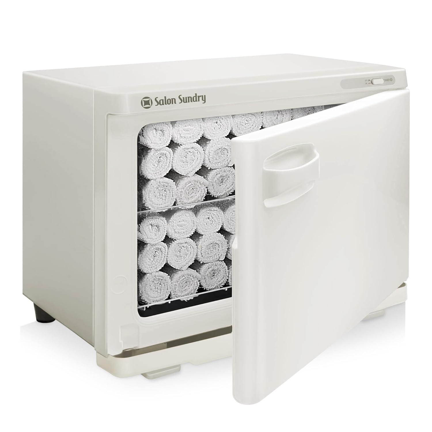 Salon Sundry SPA-CABI-507-WHT 2 in 1 Freestanding Electric Towel  Warmer