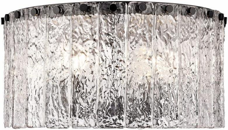 Z-Lite Glacier 5 - Light Flush Mount in  Matte Black