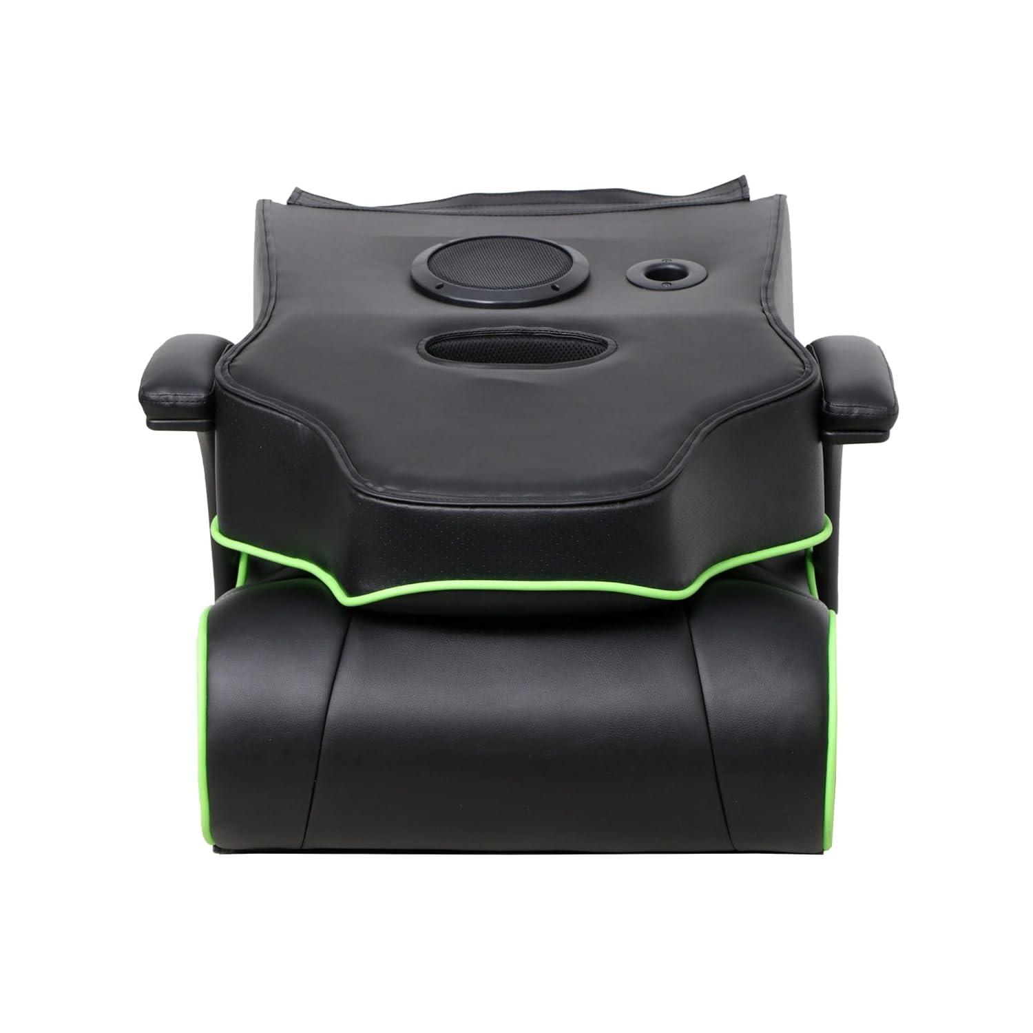 X Rocker Video Gaming Floor Rocker Chair, Built-in Audio, College Dorm Essentials for Guys and Girls, Gamers, Bedroom, Dorm Room Essentials, Foldable