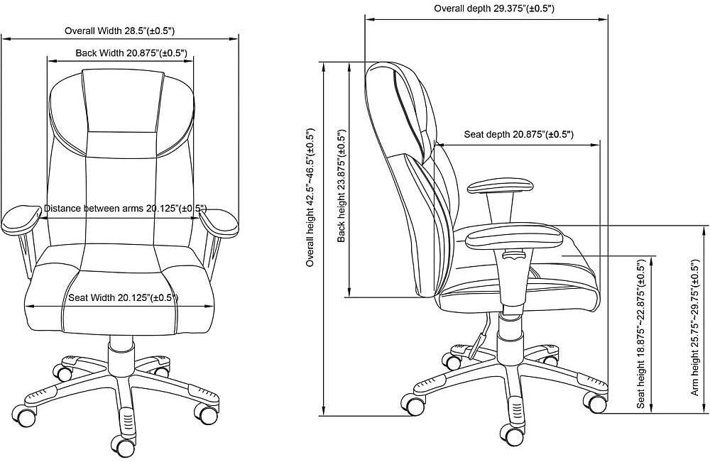 Lorell Soho Executive Chair