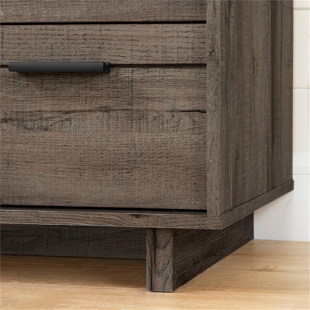 South Shore Fynn Contemporary 5-Drawers Kids Dresser Fall Oak (Particle Board)