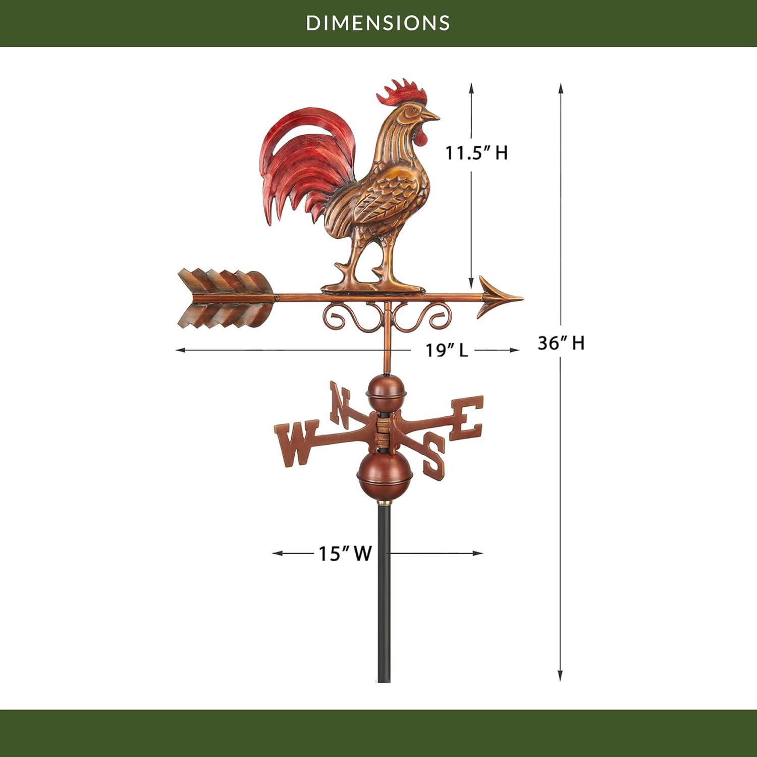 Good Directions 36'' H Metal Animals Weathervane
