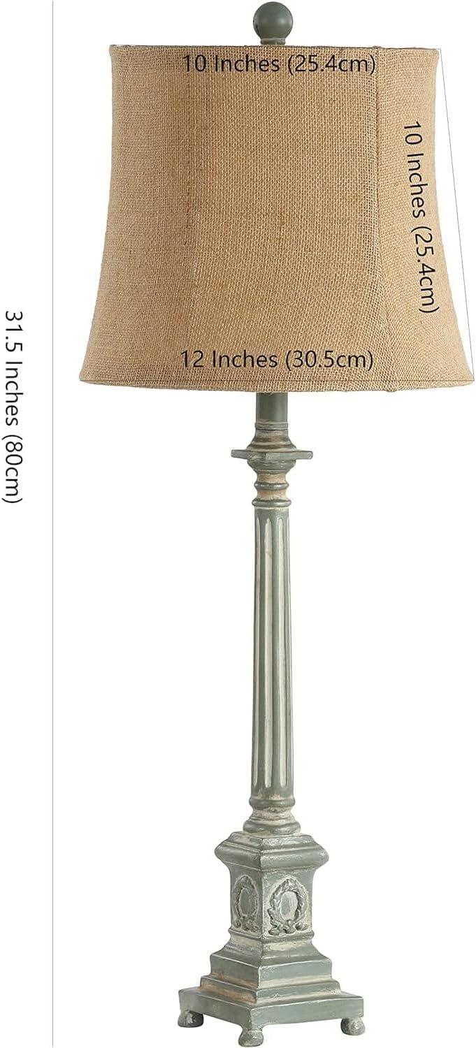 Collin Table Lamp - Antique Blue - Safavieh.