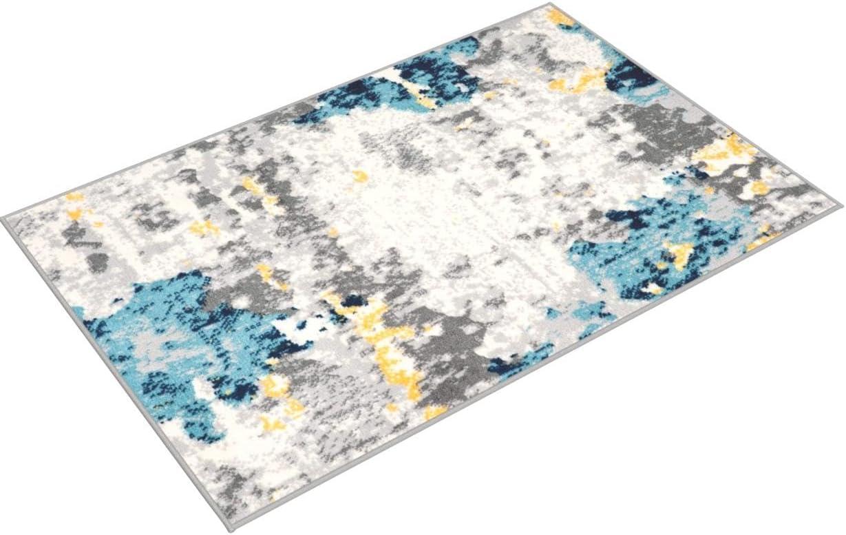 World Rug Gallery Distressed Abstract Pattern Area Rug