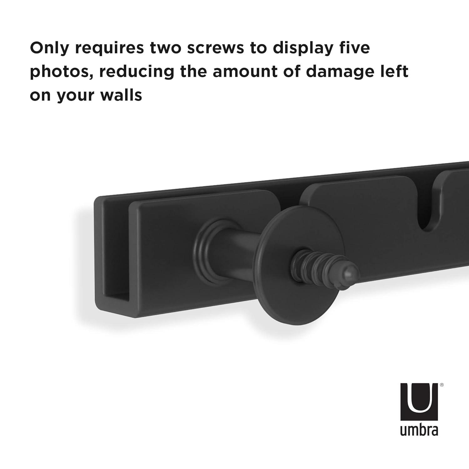 Umbra Exhibit 5-Photo Wall Hanging Picture Frames
