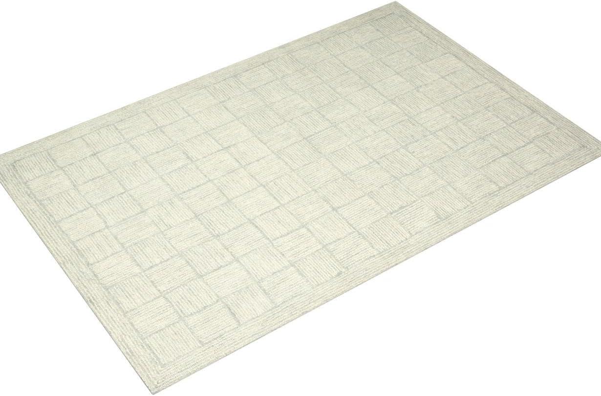 Chris Loves Julia x Loloi Chris Loves Julia x Loloi Francis Collection FRA-03 Silver / Sky, Contemporary  Area Rug