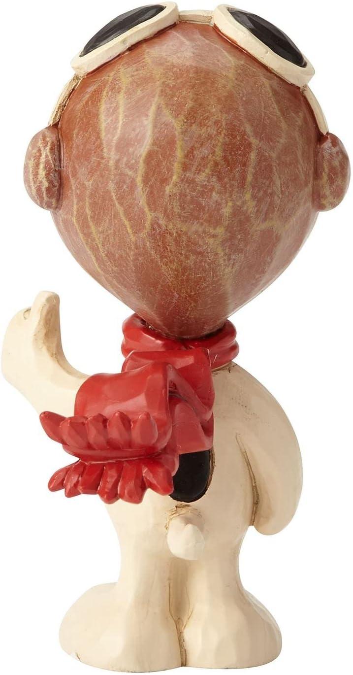 enesco Peanuts by Jim Shore Snoopy Flying Ace Mini Figurine 3in H