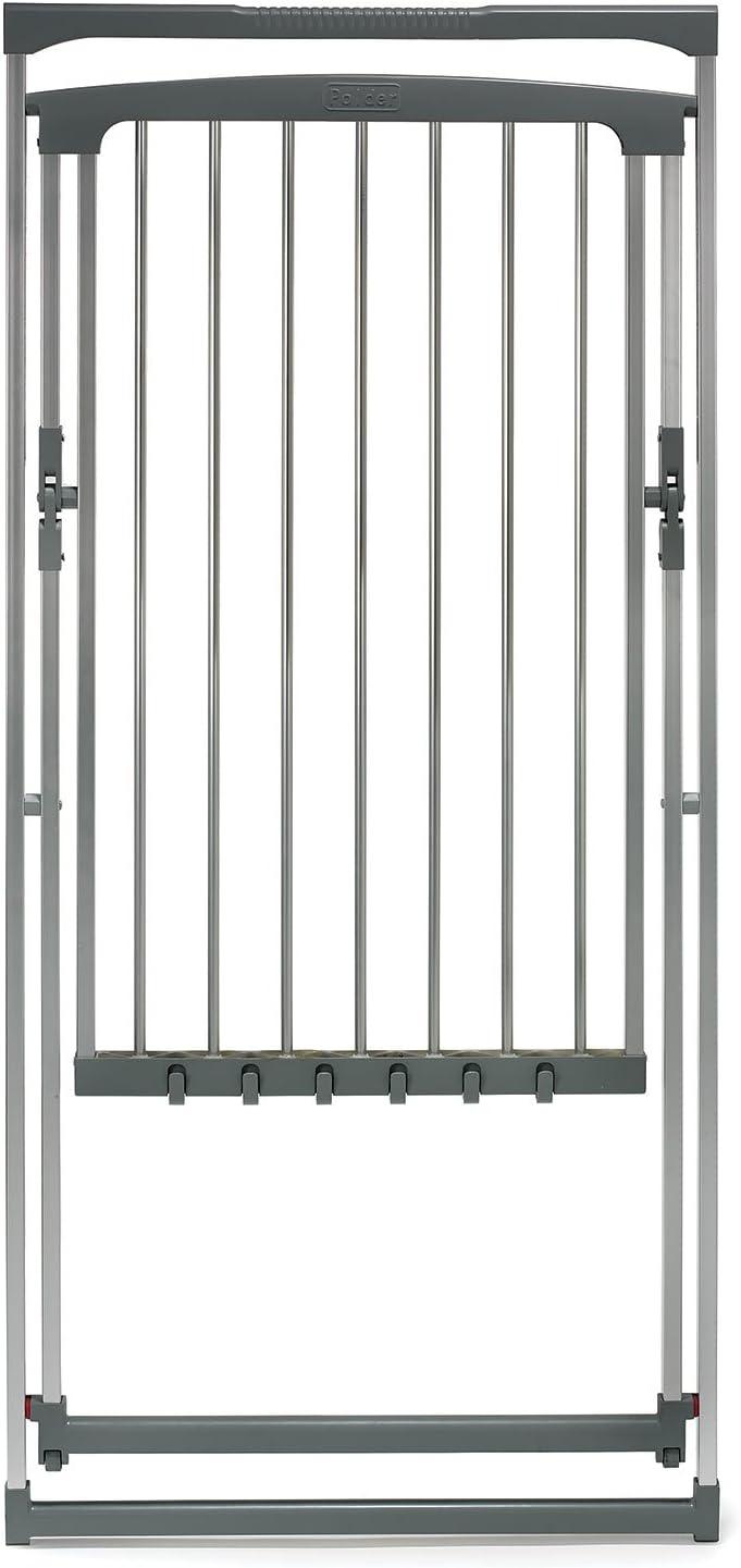 Polder DRY-9070 Multi-Purpose Drying Rack, Aluminum, Silver