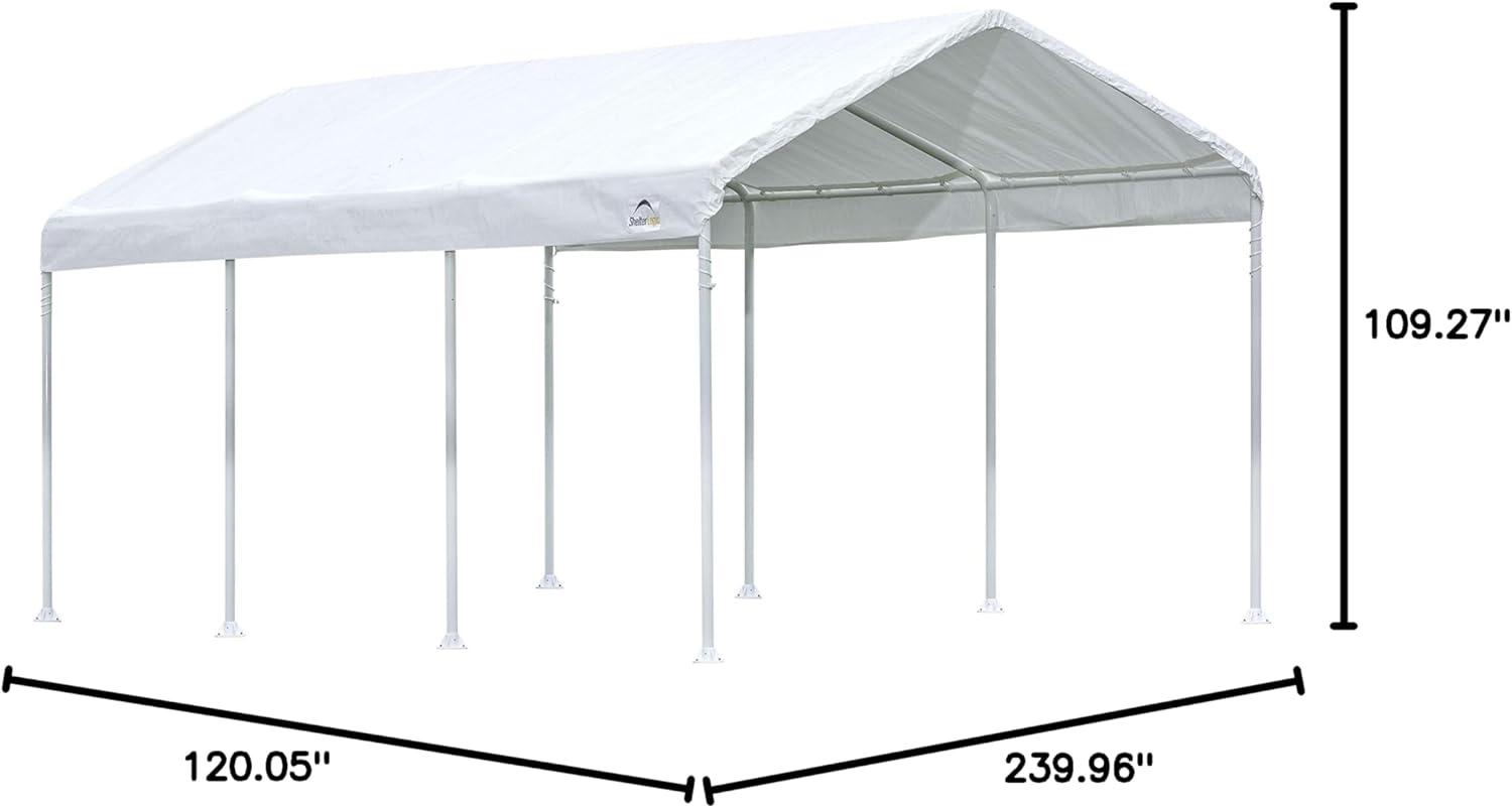ShelterLogic 10 Ft. W x 20 Ft. D Canopy