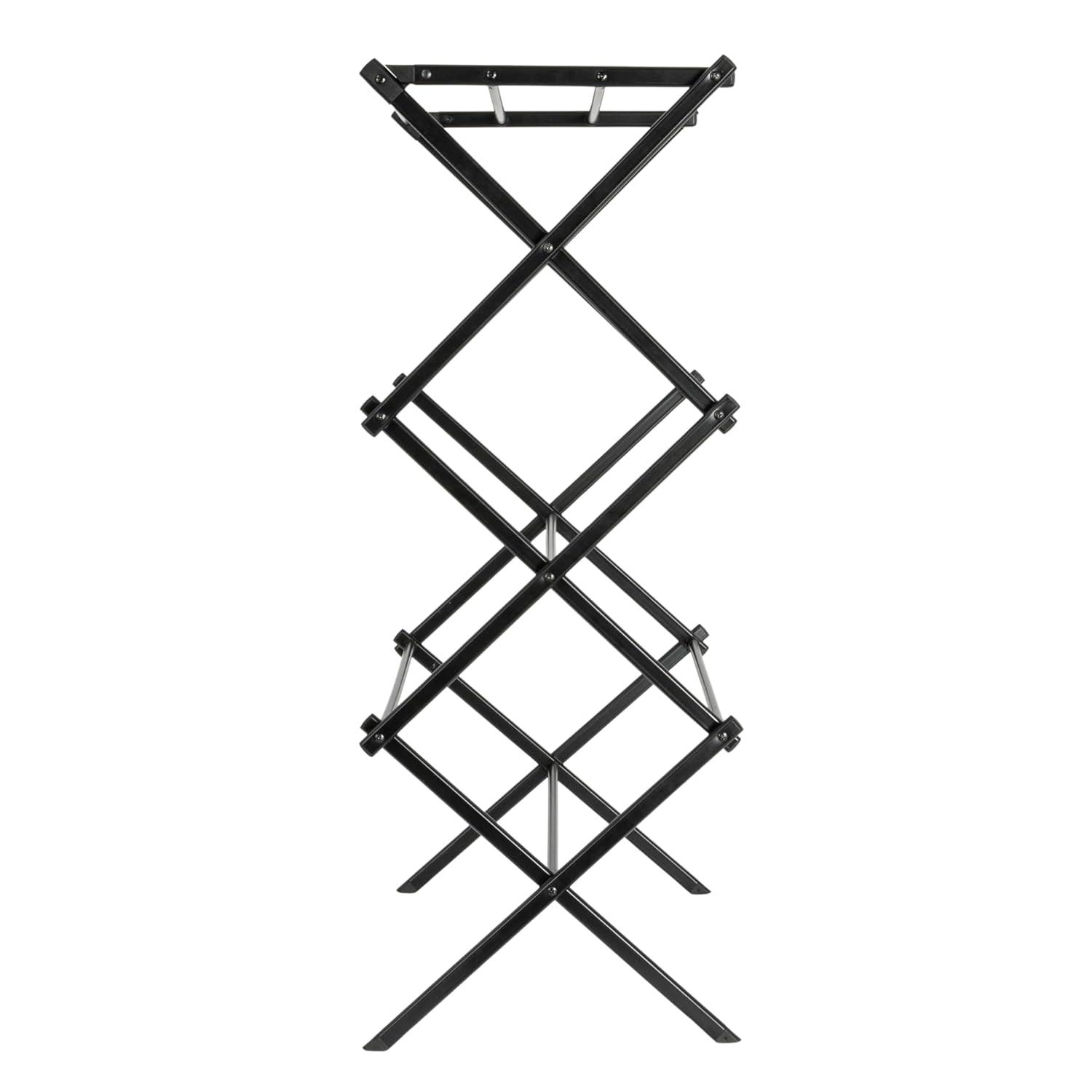 Household Essentials Steel Foldable Accordion Drying Rack