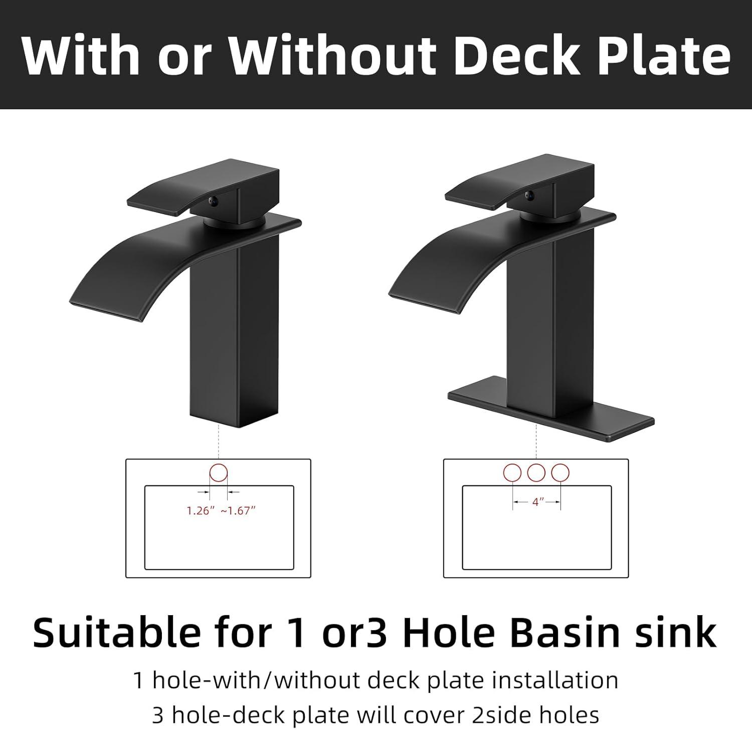 Single-Hole Single-handle Bathroom Faucet