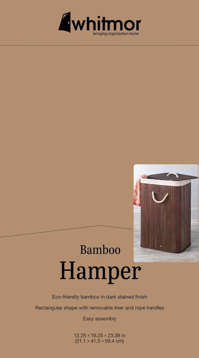 Bamboo Laundry Hamper