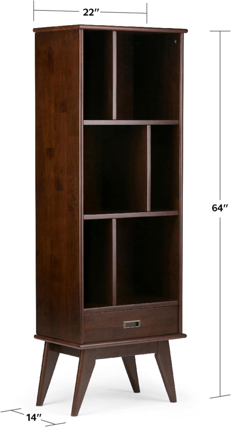 Simpli Home Draper Storage Bookcase