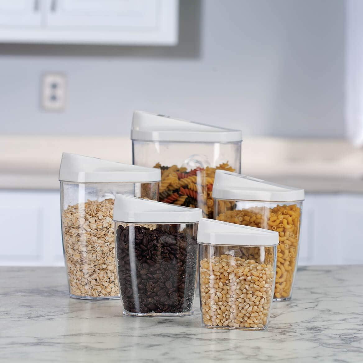 The Lakeside Collection 5-Pc. Store and Pour Container Set 5 Pieces