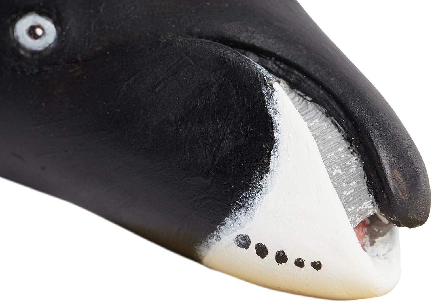 Safari Ltd. Bowhead Whale Figurine - Lifelike 8.25" Model Figure - Educational Toy for Boys, Girls, and Kids Ages 3+