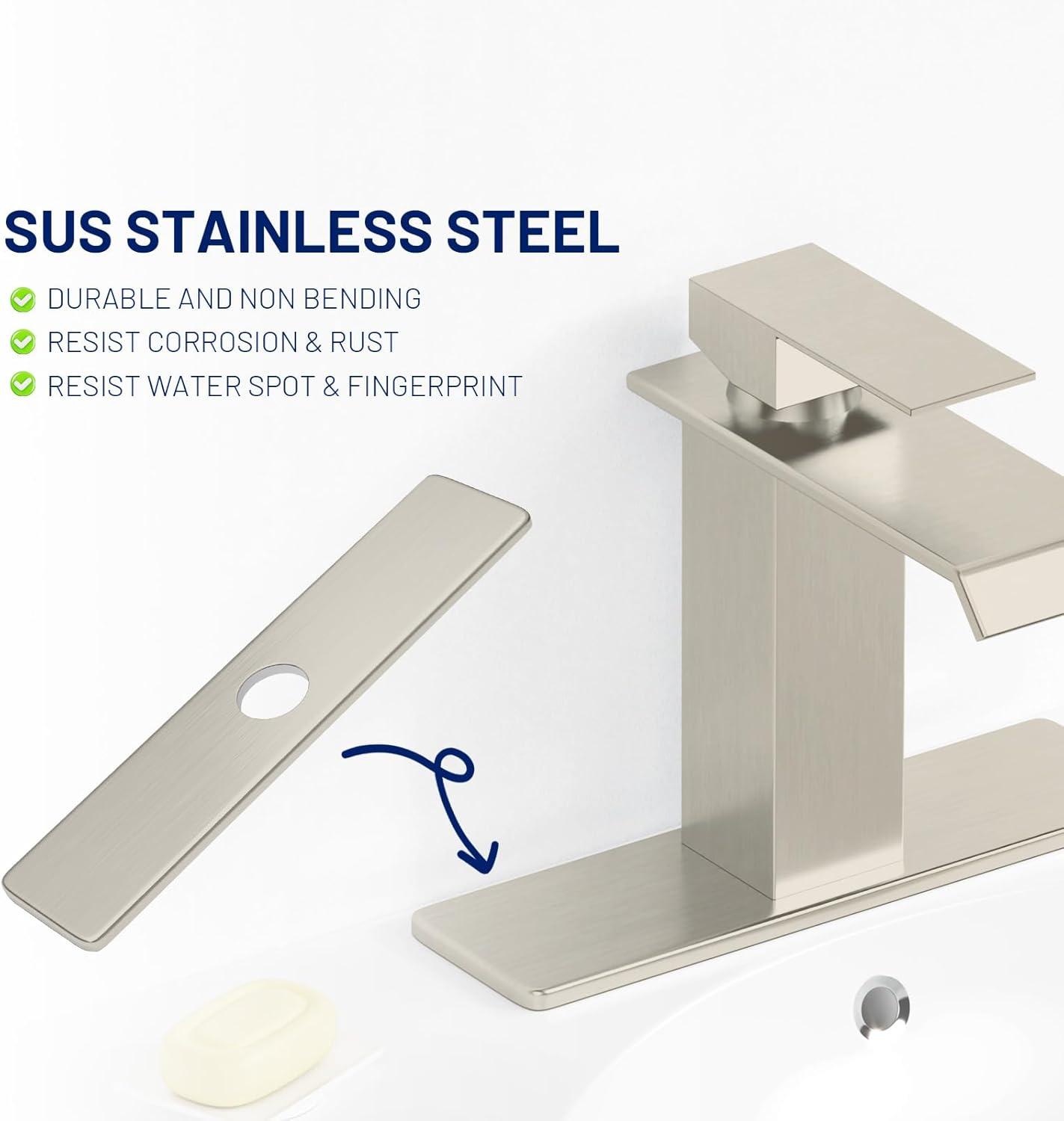 iVIGA VCC06 iVIGA 10" Sink Faucet Hole Cover Deck Plate