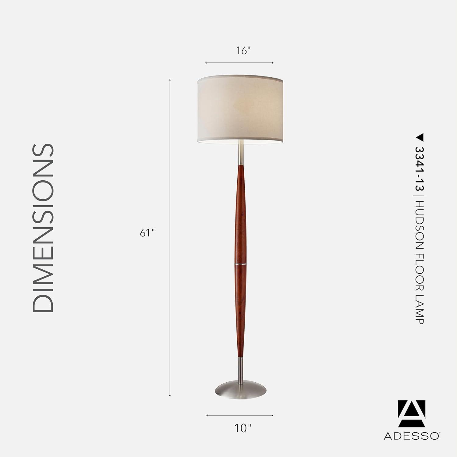Adesso Hudson Floor Lamp