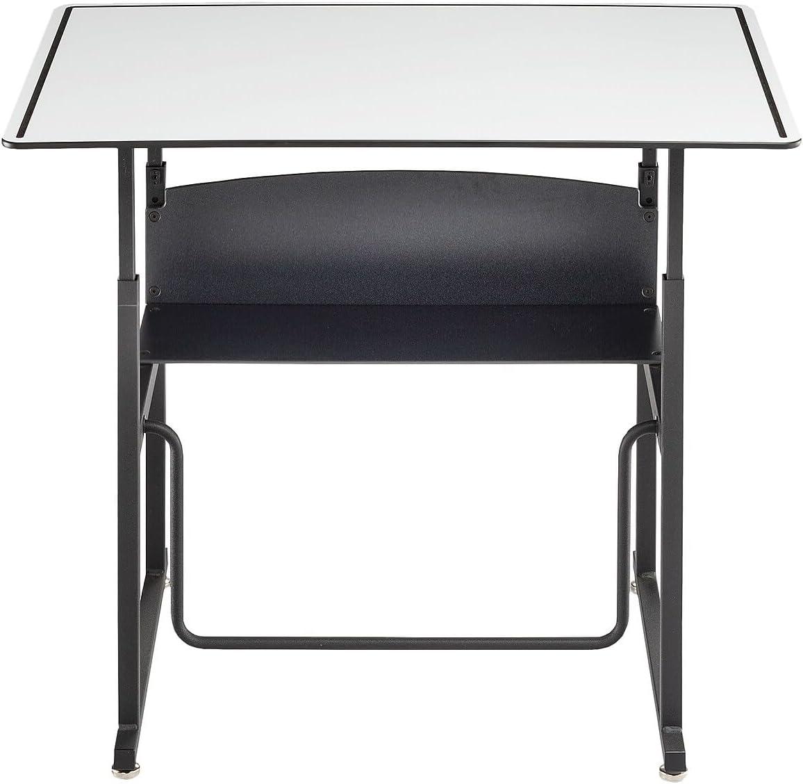 Safco Products Company AlphaBetter® Metal Adjustable Height Open Front Desk & Reviews | Wayfair