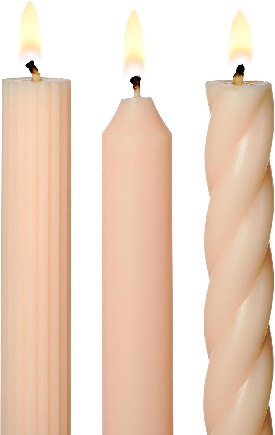 ILLUME Beautifully Done Unfragranced Assorted Tapers 3 Pack