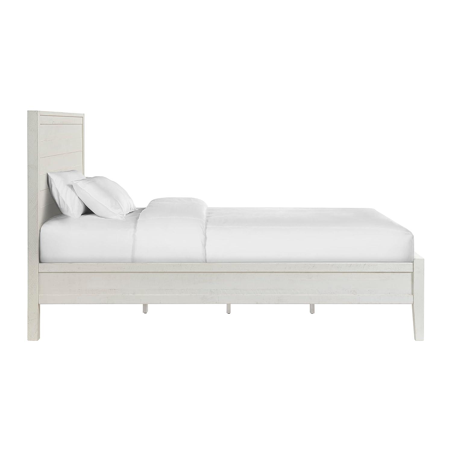Arden Platform Queen Bed Frame, 6 Drawers, Ample Storage, Sleek Design, Durable Wood, Modern/Rustic/Traditional/Boho Style, 56 in. W x 18 in. D x 36 in. H, panel furniture