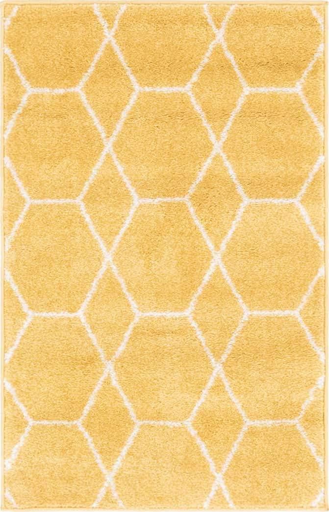 Unique Loom Trellis Frieze Geometric Trellis Indoor Woven Area Rug