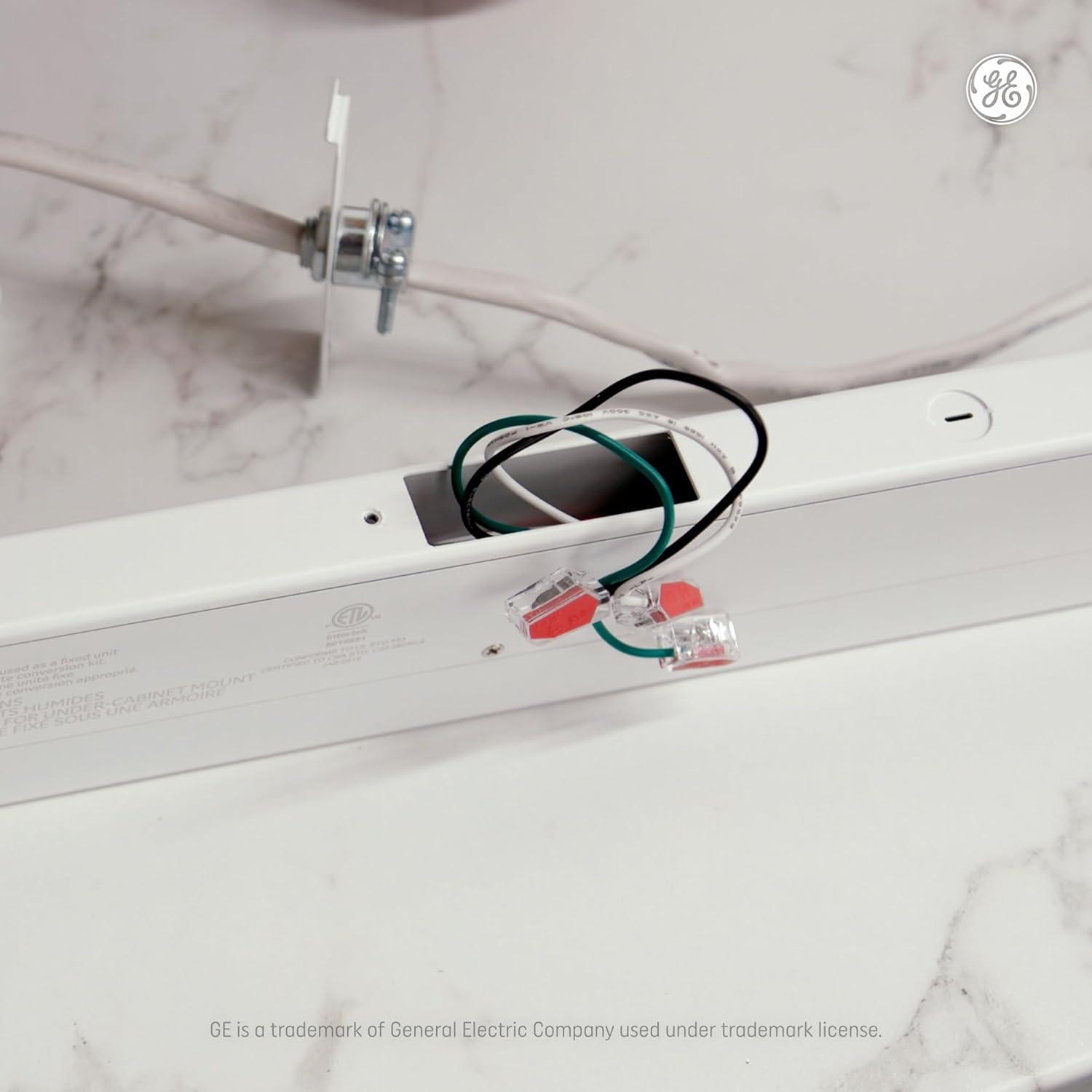 GE Household Lighting Undercab Refresh Direct Wire and Plug-In 24" Linkable Fixture