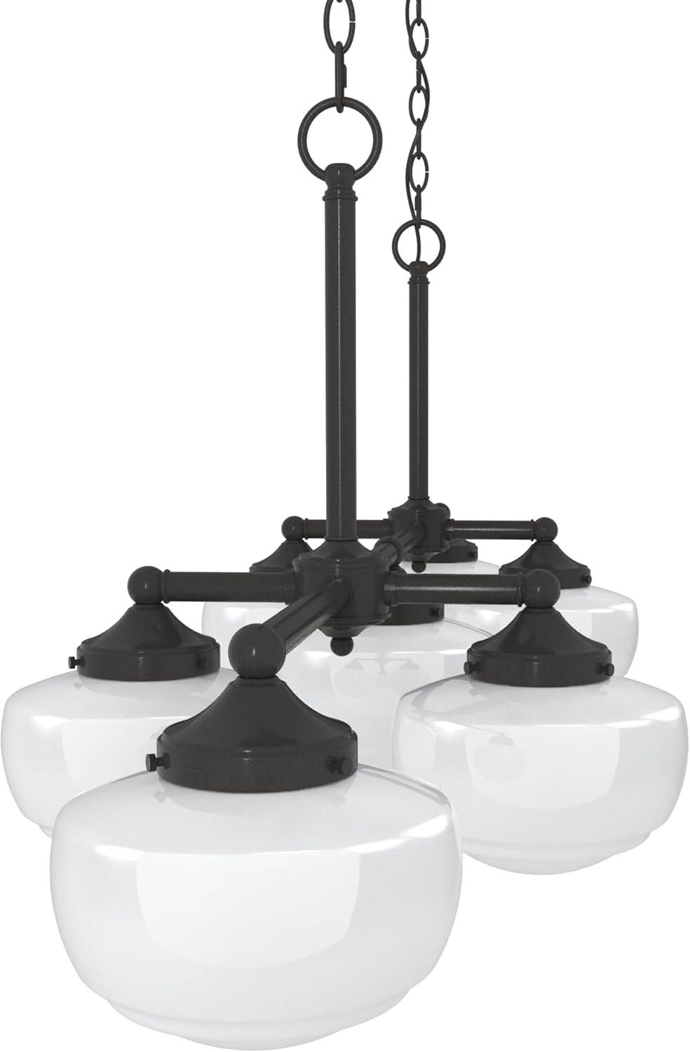 Hunter Saddle Creek 7 Light Linear Chandelier Ceiling Light Fixture