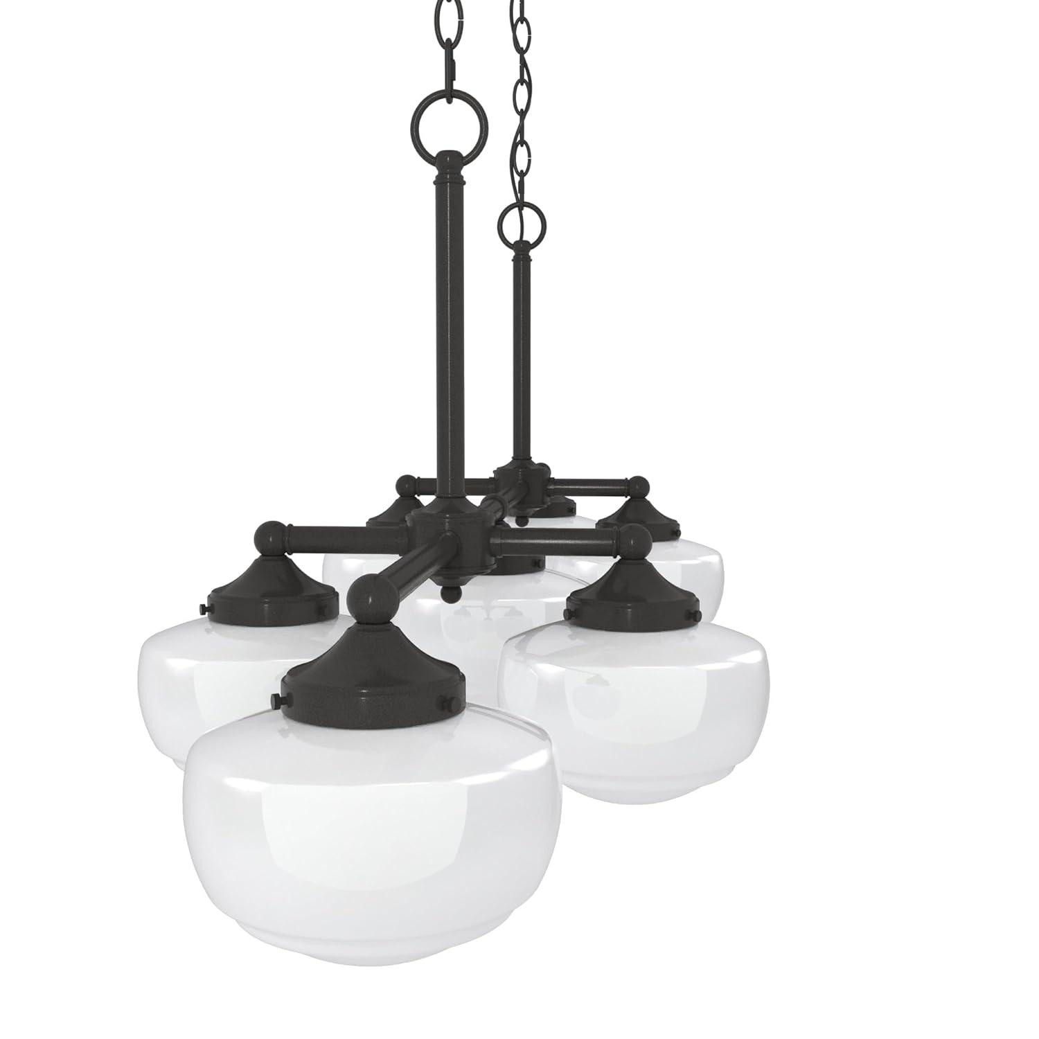 Hunter Saddle Creek 7 Light Linear Chandelier Ceiling Light Fixture