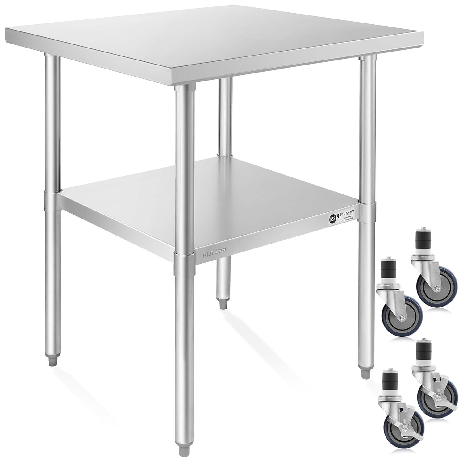 KUTLER KUTLER Stainless Steel 34.5'' H