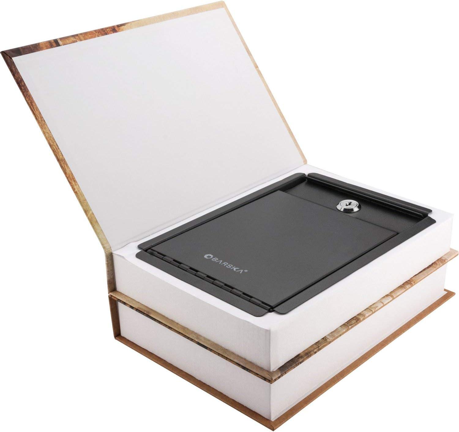 Barska PARIS & LONDON DUAL BOOK LOCK BOX W/KEY LOCK