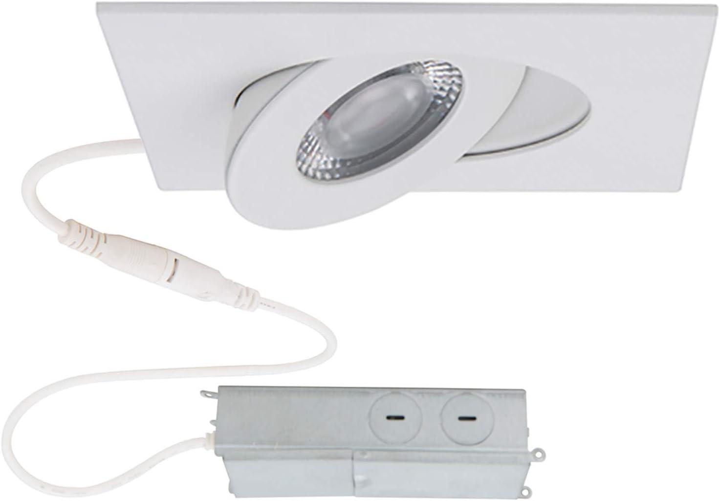 Lotos 3.5'' Dimmable Air-Tight IC Rated LED Canless Recessed Lighting Kit