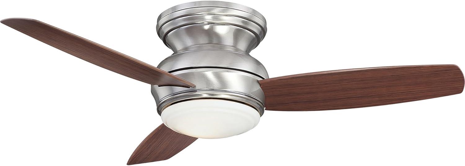 44" Concept II 3 - Blade Outdoor LED Propeller Ceiling Fan with Wall Control and Light Kit Included