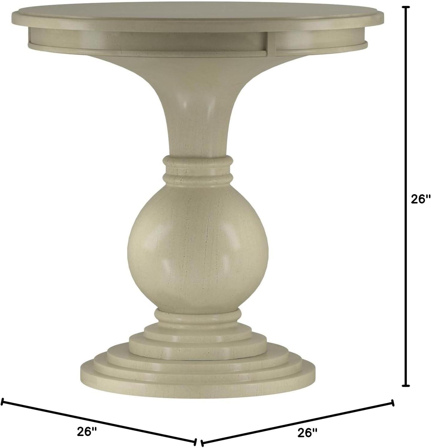 Pedestal End Table