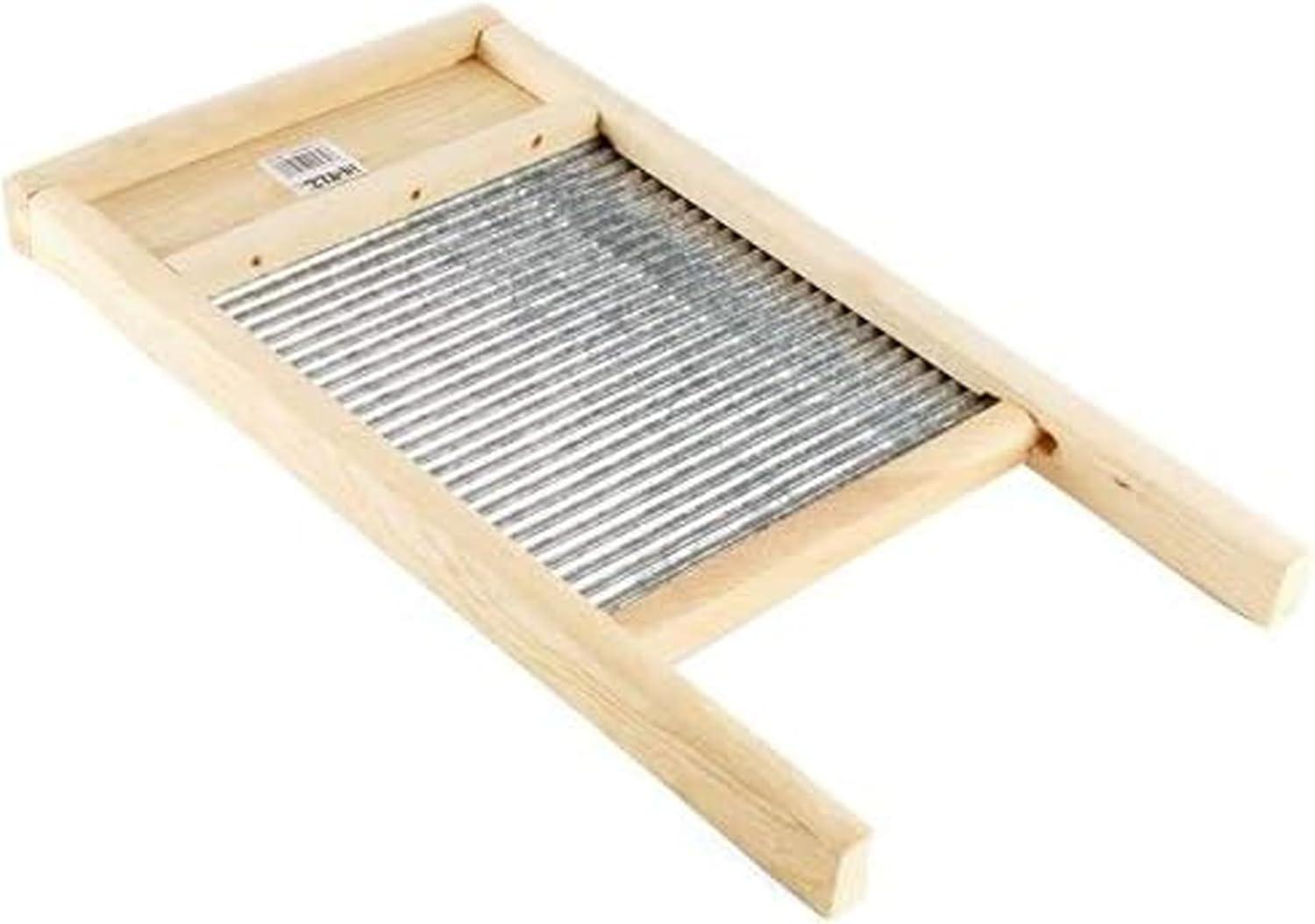 Behrens Steel & Wood Frame Washboard Manual Washing Machine, Large
