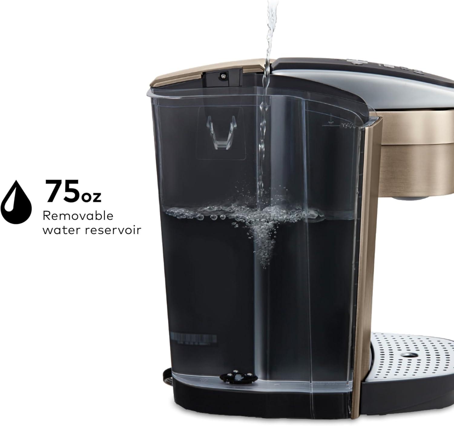 Keurig K-Elite Single-Serve K-Cup Pod Coffee Maker with Iced Coffee Setting and Strength Control